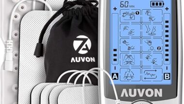 AUVON Dual Channel TENS Unit: Ultimate Pain Relief Solution