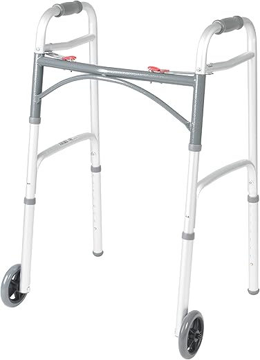 Drive Medical Folding Walker with Wheels Review