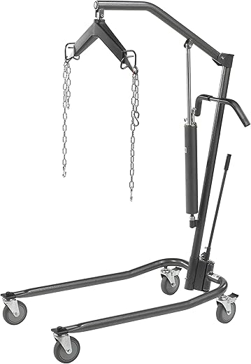 Drive Medical Hydraulic Lift - Silver Vein: Ultimate Mobility Solution