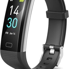 Fitness Tracker Black vs. Powr Labs Bluetooth Monitor