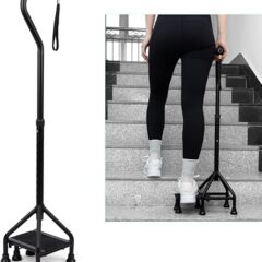 MMingo Adjustable Stair Climbing Cane: A Game Changer for Mobility!