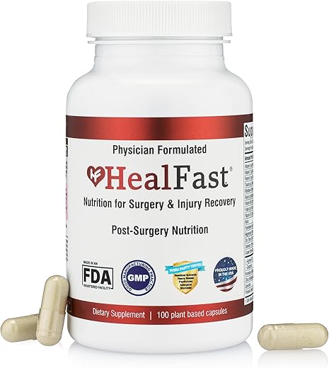 Post-Op Recovery Supplement - 100 Capsules for Fast Healing & Strength